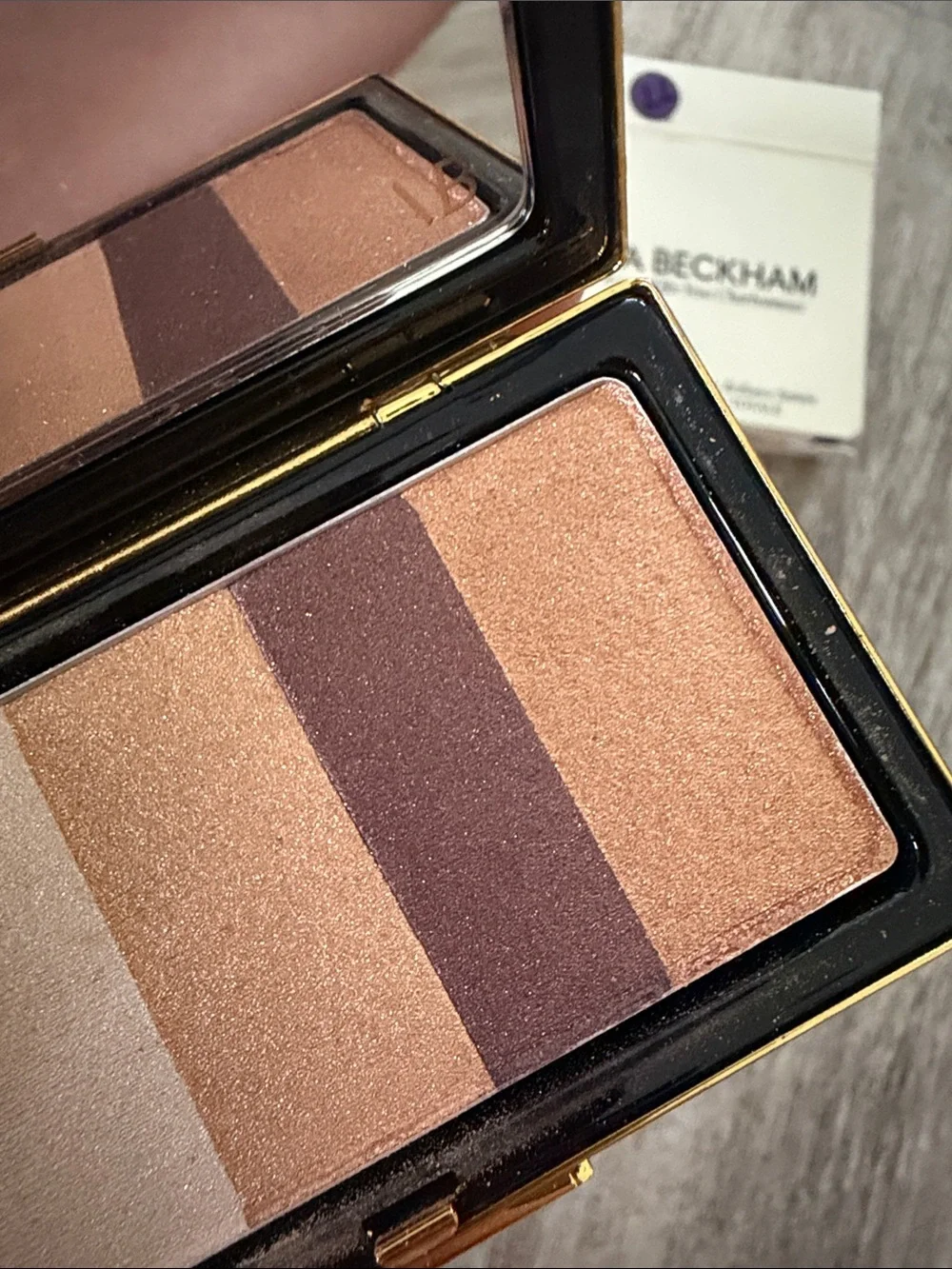 Victoria Beckham four shimmering